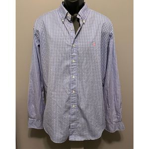 Ralph Lauren Mens Button-Down Shirt, size XXL